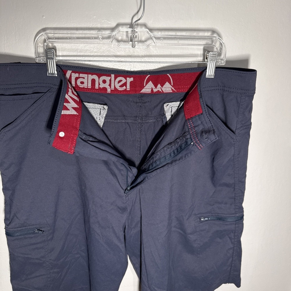 Wrangler Mens 38 Gray Regular Fit Cargo Shorts 112336148 Outdoor Casual - Picture 4 of 9